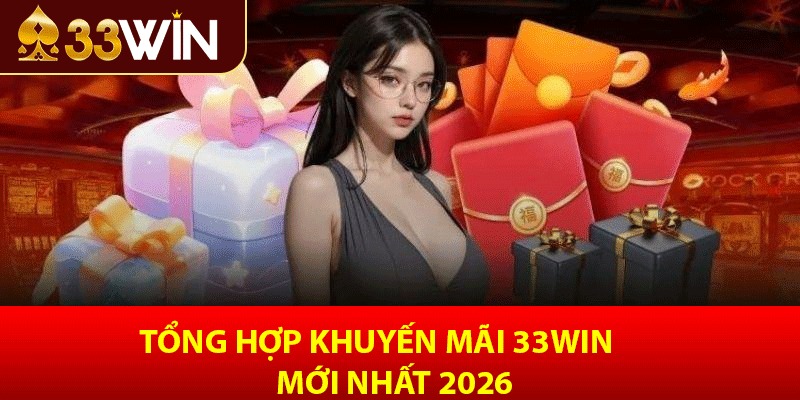 Tổng hợp khuyến mãi 33win mới nhất 2026